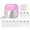 Mini Thermal Printer Multifunction Portable Sticker Maker Instant Photo Inkless