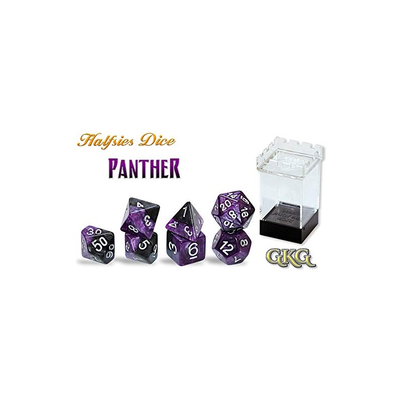 Halfsies Dice Panther