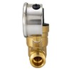 RecPro RV Brass Water Pressure Regulator with 90 Degree Fitting