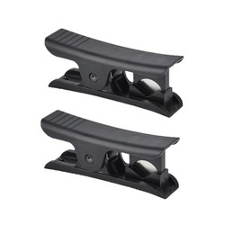 UCLEVER 2pcs Irrigation Tube Pipe Cutter Plastic Tubing Hose Cutter for up to 13mm OD PU PE Tubing (Black)
