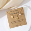 Flower Girl Proposal Gifts for Girls,Flower Girl Gift From Bride,Will