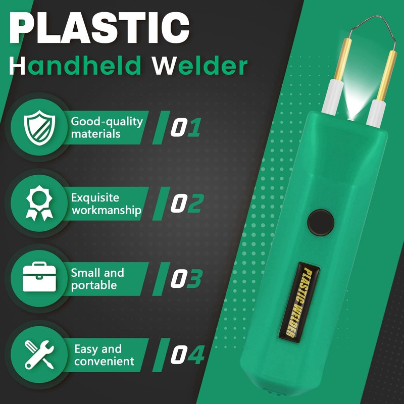 Snblzhef Handheld Welder Wireless Plastic Welding Machine for Plastic Nylon