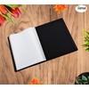 A4 Presentation Display Book – Black File Folder with 24