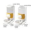 Hanging Automatic Cat Feeder and Water Dispenser Set, Gravity Pet