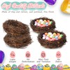 Gerrii 6 Pcs Artificial Bird Nests for Crafts Mini Faux