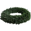 Artificial Advent Wreath/Fir Wreath Carpathians on Straw Core Bound on
