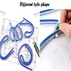 Flexible Curve Ruler, Soft Ruler Curve Ruler Craft Drawing Measure
