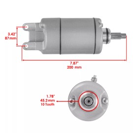 Caltric Starter & Relay Solenoid for Honda TRX300EX TRX 300 Ex Sportrax 2004-2006