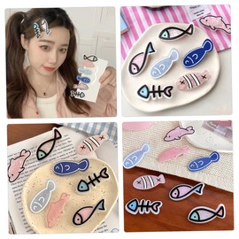 FRCOLOR 8pcs Cartoon Hair Clips for Women Cute Mini Hairpins and Accessories for Various Hairstyles for and Everyday Use