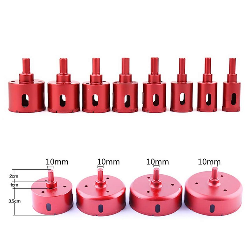 ExcInter 1PCS 90mm Diamond Drill Bit Brazing Core Hole Saw