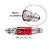 Stainless Steel Motorcycle AN3 3AN Front Brake Fluid Quick Removal