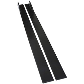 INEEDUP Black Side Skirt Rocker Panel 2.2CM 1999-2008 for Toyota Solara Splitters Diffuser Rocker Panel Winglet Wind