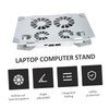 Angoily Laptop Stand Adjustable for Desk Tablet Phone Book Music