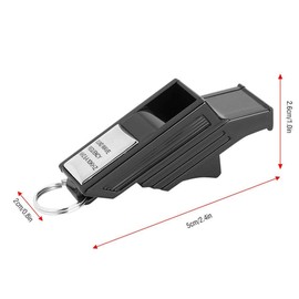 CYTGOUPER Referee Whistle, Professional Whistle Referee ABS Referee Whistle Sports Whistle with Clip for Football Basketball Volleyball