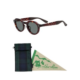 Zoff Boston Crown Punt Sunglasses (Polarized Function) | YURIE Outdoor Edition | Anti-Slip Lightweight, UV Protection, Unisex, Outdoor Activities, Camping, Sports, Driving, Mountain Climbing,