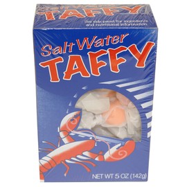 Maine Salt Water Lobster Taffy - 4oz Assorted Flavors (Cherry, Blueberry, Lemon, Watermelon, Mint, Raspberry)