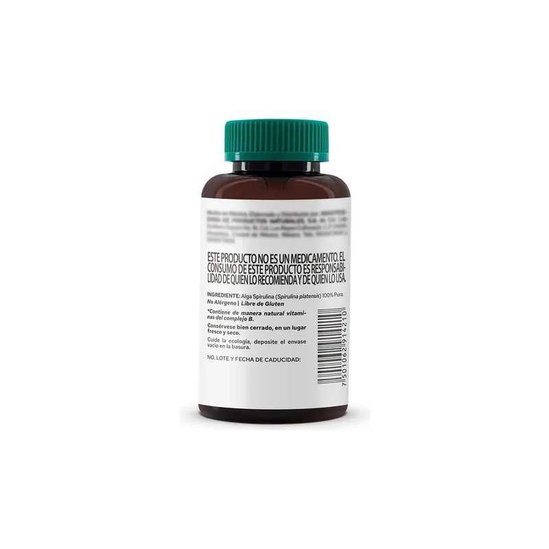 Suplemento Alga Spirulina (90 Caps) - Pronat