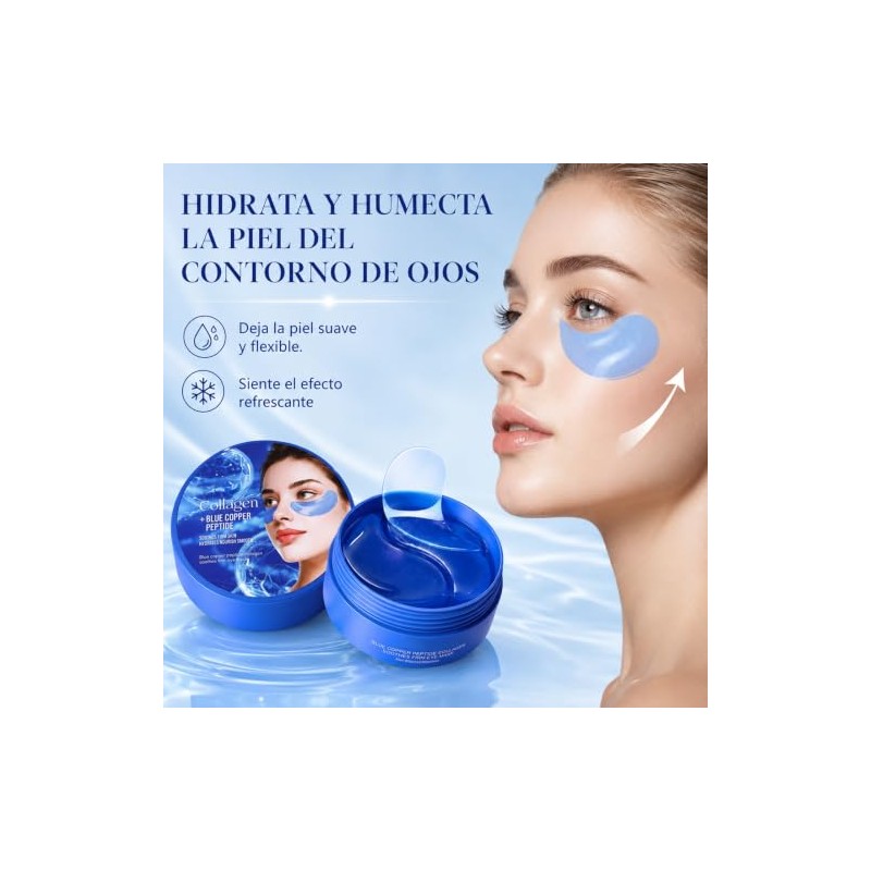 BSOON 120 Pares Parche Coreano de Hidrogel, Con Péptidos y