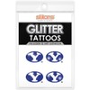 Spirit Gear Central BYU Cougars Glitter Tattoos 4 Pack