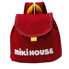 Miki House 11-8207-382 Baby Backpack, red
