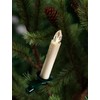 LED Clip On Faux Drip Taper Candles w/Remote