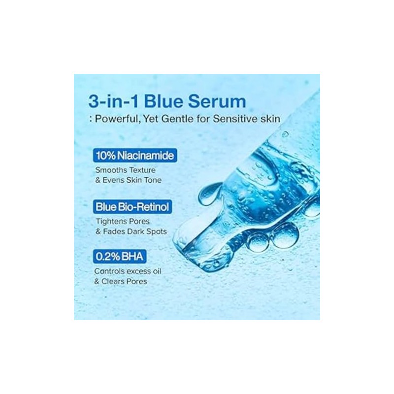 No.3 Blue Bio-Retinol Pore Refining Serum 1.3ml*10EA