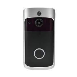 EZONEDEAL Wireless Video Doorbell, Visual Smart Home WiFi Ring Door Bell Motion Detection Two-Way Audio Ring Universal HD Camera Night Vision, PIR Motion Detection Android - Ring doorbell Wireless