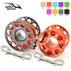 Keep Diving FXL-952 Aluminium Spool Reel Colorful Polyester Rope Hanging