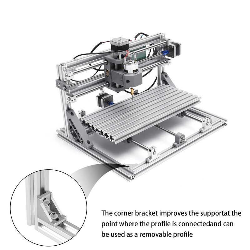 Aluminium Profile Angle Mounting Material, 30 x 30 Mounting Material
