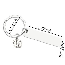 Keychains for New Grandma Gifts First Time Grandmother Gift for New Baby Announcement Gifts for Grandma When a Baby is Born So is a Grandmother Keychain Birthday Christmas Gifts for New Nana Grandma