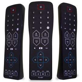 Universal Water-Resistant TV Remote | PC-AEP Pure Control Advanced Entertainment Platform Top Box Remote
