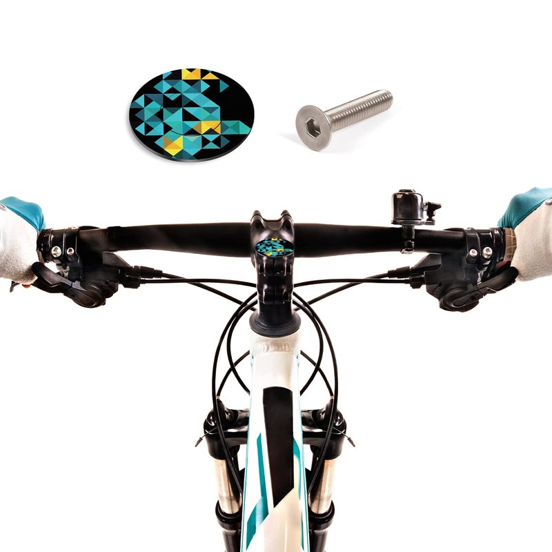 CNC Bike Headset Top Cap With Bolts，MTB Headset Cap for