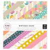 American Crafts Pink Paislee Birthday Bash 6 x 6 Inch