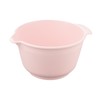 Dr. Oetker 4642 Retro 3 Litre Mixing Bowl, Plastic, pink,