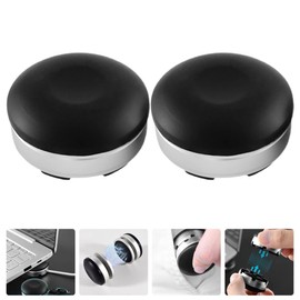 Mobestech 2sets Laptop Stands Portable Cooling Racks Computer Heightening Holders Non-Slip Laptop Vertical Stand for 2pcs*2