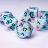 HDdais DND Dice Set, 7PCS Polyhedral Dice Set for Dungeons