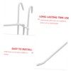 Tofficu 4sets Practical Iron Hooks for Household Grid Wall Display