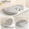 Mamatepe Baby Changing Pad, Soft, Foldable Leather Diaper Changing Pad,