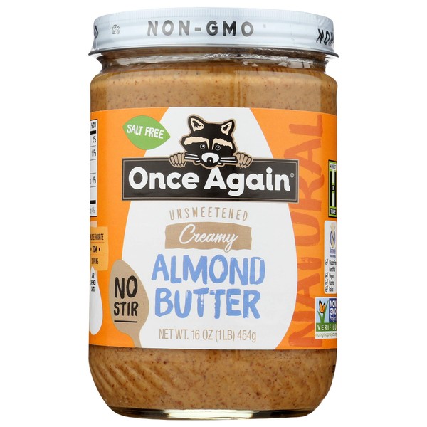 Once Again Almond butter No Stir, 16 oz
