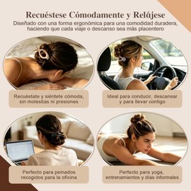 6 Piezas de Broches para el Cabello de Mujer, Pasadores Curvos para el Cabello de Mujer, Agarre Fuerte, Adecuado para Crear Diversos Peinados