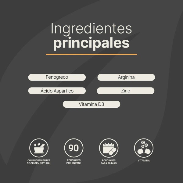 Testosterona Hombre 180 Cápsulas Maca Negra Fenogreco B Life Sabor