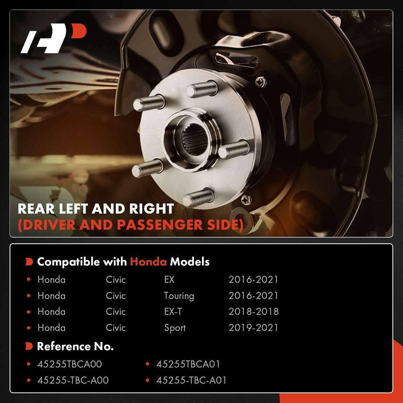 A-Premium Front Driver and Passenger Side Brake Dust Shield Compatible