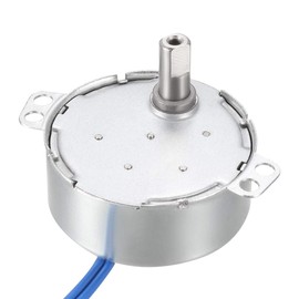 uxcell Electric Synchronous Synchron Motor Turntable Motor 100-127 VAC 50-60Hz CCW/CW 4W 2-2.4RPM