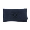 LONI Gorgeous Faux Suede Clutch Shoulder Bow Bag
