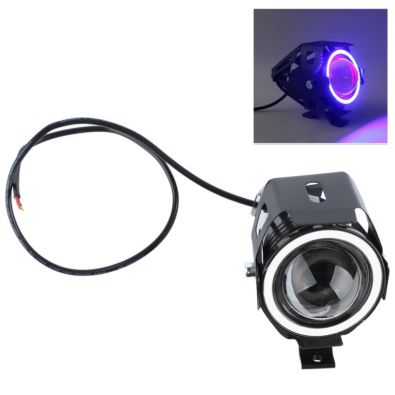 Motorcycle Headlight 4 Lighting Modes Unique Aperture 12 to 60V