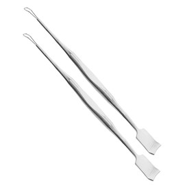 Baluue 2pcs Ergonomic Pore Scraper for Deep Cleaning Portable Facial Beauty Scraper for All Skin Types for Home Travel