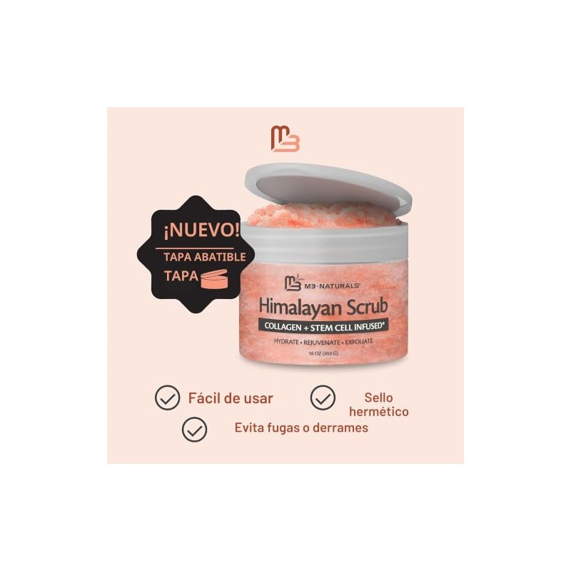 Himalaya Salt Scrub Exfoliante Corporal de Sal del Himalaya con