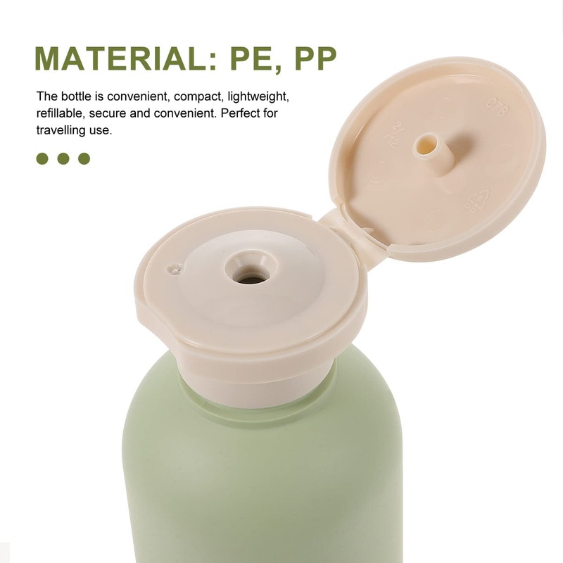 Shampoo Travel Container 250ML Refillable Shampoo Conditioner Bottles Squeeze Bottles