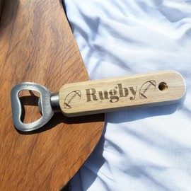 Ashton and Finch Rugby Bottle Opener – Gift for Rugby Fans – for Game Days and Celebrations