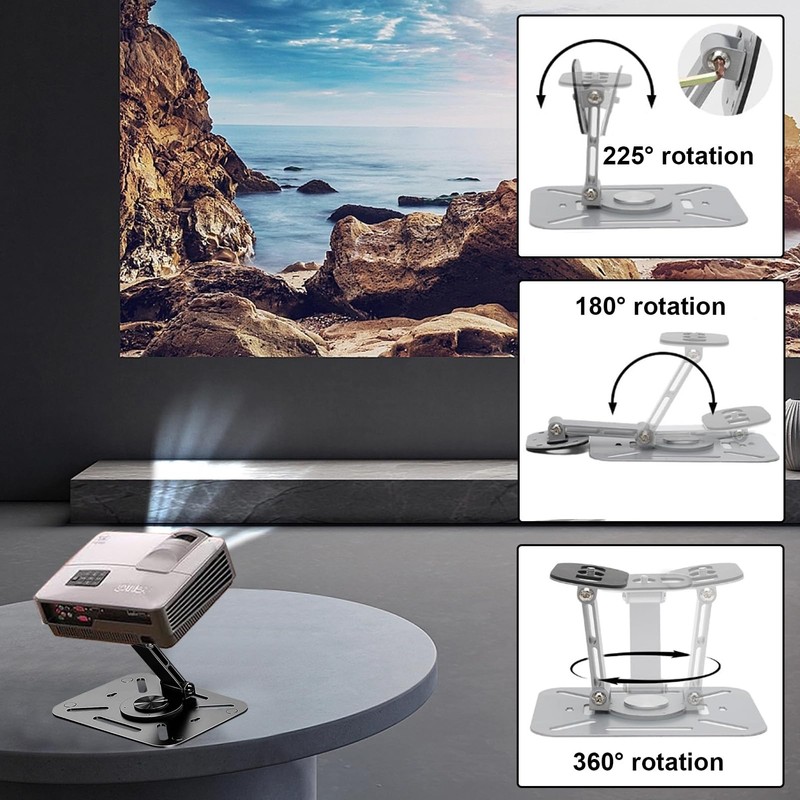 Chingcoo Projector Stand, Projector Mount, Projector Mount Wall, Projector Stand,